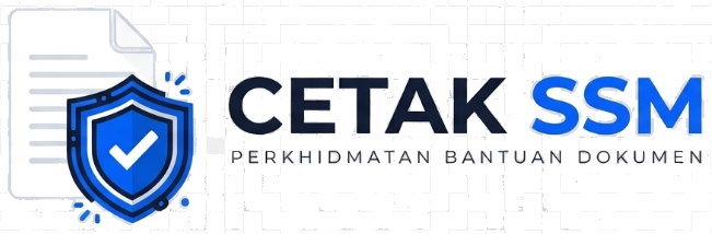 CETAK SSM – Perkhidmatan Bantuan Dokumen